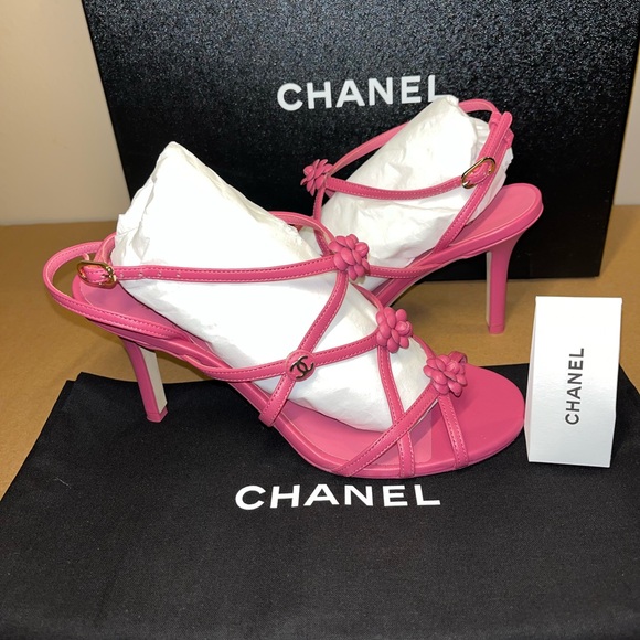 Authentic Chanel Sandals size 36 - Picture 2 of 13